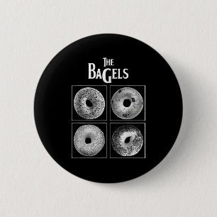 Bagels Funny Bagel Feinschmecker Lover Bäckerei F Button