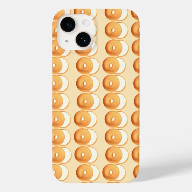 Bagels und Creme Case-Mate iPhone Hülle (Rückseite)