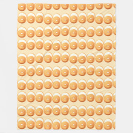 Bagels und Creme Fleecedecke