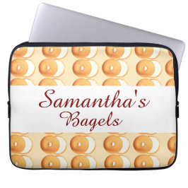 Bagels und Creme Laptopschutzhülle