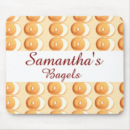 Bagels und Creme Mousepad