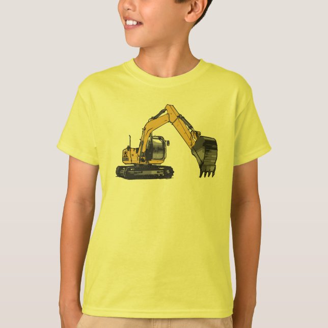 Bagger #1 durch Fameland T-Shirt (Vorderseite)