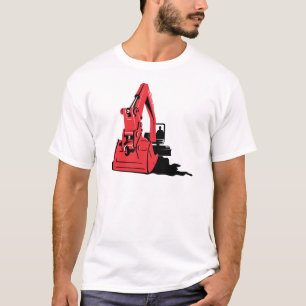 Bagger des mechanischen Gräbers T-Shirt
