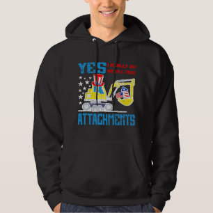 Bagger ex Yes Ich brauche alle diese Anheften Hoodie