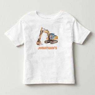 Bagger für personalisierte Bezeichnung Kleinkind T-shirt