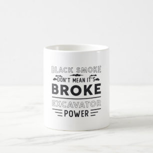Bagger Gemein nicht, dass er Bauarbeiter ist Kaffeetasse