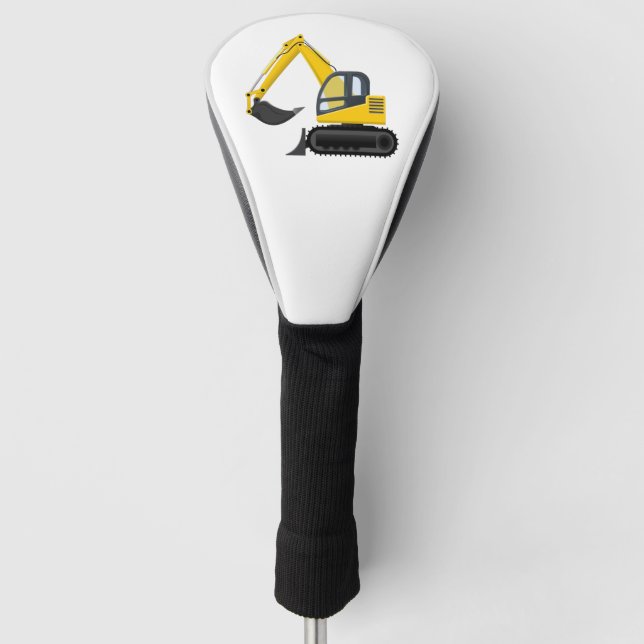 Bagger Golf Headcover (Vorderseite)