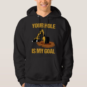 Bagger, je nachdem, ob Ihr Loch mein Gabelbagger i Hoodie