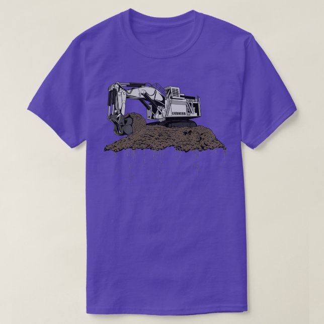 Bagger Liebherr T-Shirt (Design vorne)