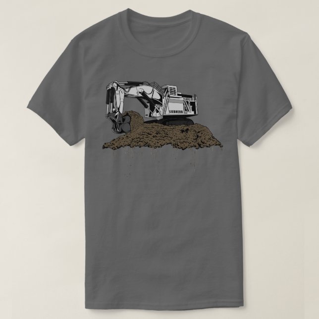 Bagger Liebherr T-Shirt (Design vorne)