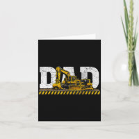 Bagger Papa Vatertag Baustellen-Geburtstag