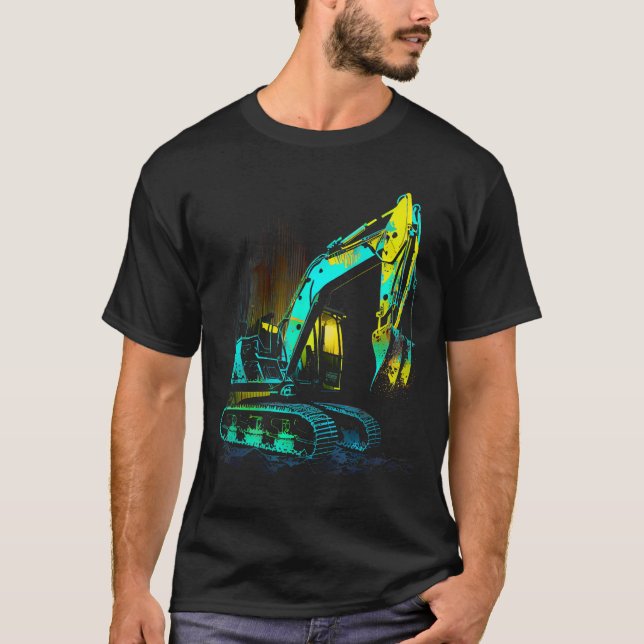 Baggerbagger T-Shirt (Vorderseite)
