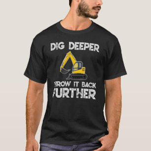 Baggerbaggert-shirt - Löffelbagger, Grabengräber T-Shirt