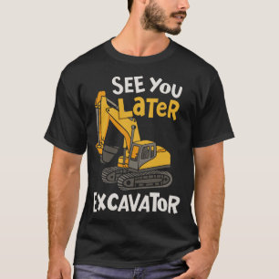 Baggerbau Geburtstag T-Shirt