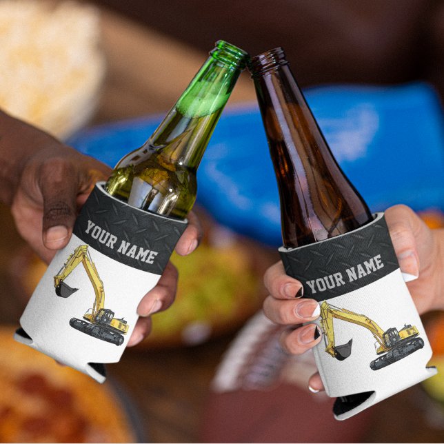 Baggerbaugerät Cool Name Dosenkühler (Von Creator hochgeladen)