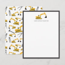 Baggerbauwagen Werkzeuge für Kinder