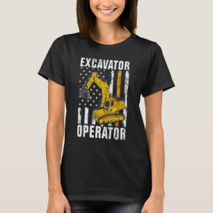 Baggerbetreiber - Bauarbeiter und Bauarbeiter T-Shirt