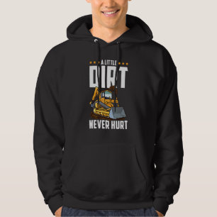 Baggerbohrer beschädigt Backhofbetreiber Backho ni Hoodie