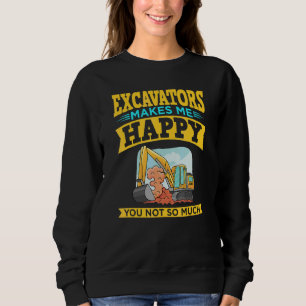 Baggerfahrer-Fernbedienung Baggermaschine R Sweatshirt
