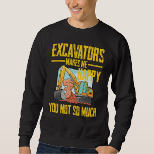 Baggerfahrer-Fernbedienung Baggermaschine R Sweatshirt