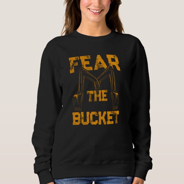Baggerfahrer für Baggerfahrer Backhoe Op Sweatshirt (Vorderseite)