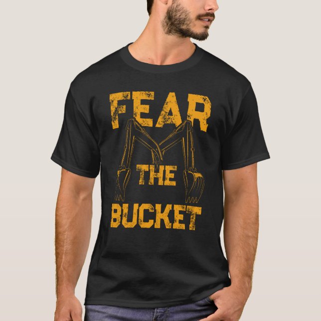 Baggeroperator für Baggertreiber Backhop Op T-Shirt (Vorderseite)