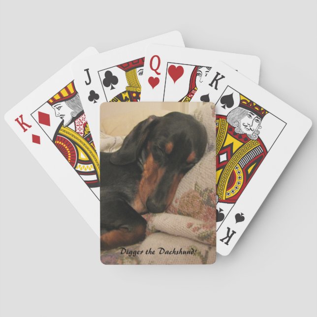 Baggerschlafen Spielkarten (Rückseite)