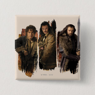 BAGGINS™, BARD THE BOWMAN™, & THORIN OAKENSHIELD™ BUTTON