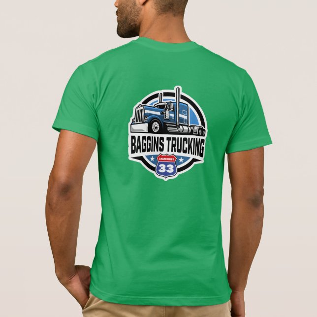 Baggins Trucking  T-Shirt (Rückseite)