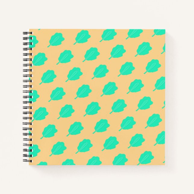 Bagh Printing Style Spiral Notebook Notizbuch (Vorderseite)