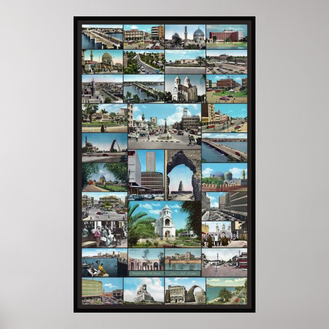 Baghdad Old Days Poster (Vorne)