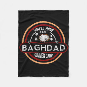 Baghdad Summer Camp - Irakkrieg Veteran Militär Fleecedecke