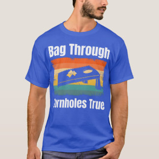 Baghrough Cornholesrue Brettspielailgating Junge T-Shirt