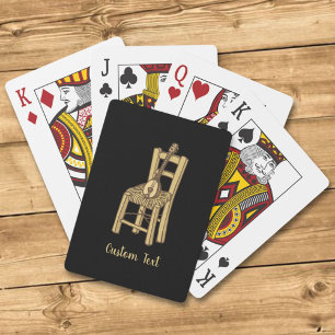 Baglama zum Vorsitzenden Spielkarten