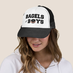 Bagles vor Jungen jüdisches Deli Truckerkappe