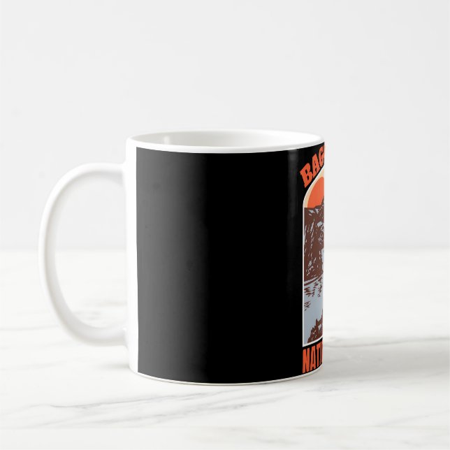 Bago Bluff � der endlose Horizont Australiens Kaffeetasse (Links)