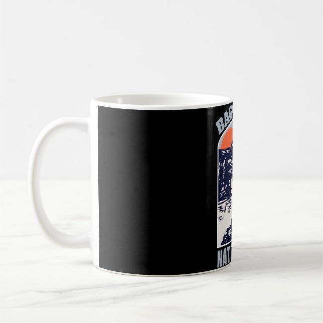 Bago Bluff � der endlose Horizont Australiens Kaffeetasse (Links)