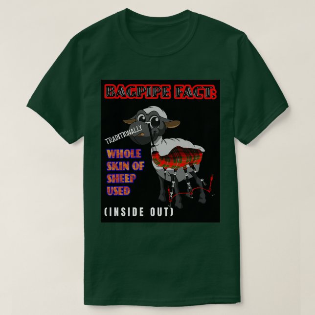 Bagpipe Fakt 6 T-Shirt (Design vorne)