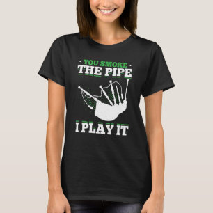 Bagpipe für Bagpiperist Bagpipe T-Shirt