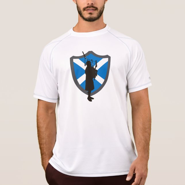 Bagpipe Highlander Shirt (Vorderseite)
