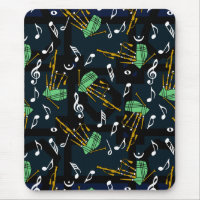 Bagpipe Musiknote Pattern