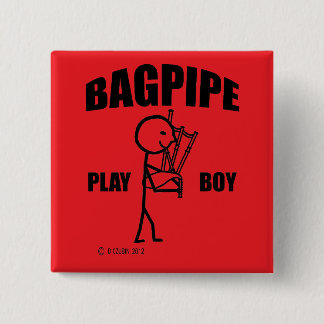 Bagpipe Play Boy Button