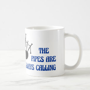 Bagpipe-Tasse - die Rohre nennen immer Tasse