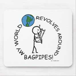 Bagpipe - weltweite Revolten Mousepad