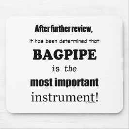 Bagpipe wichtigstes Instrument Mousepad