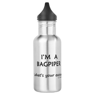 Bagpiper Entschuldigung Edelstahlflasche