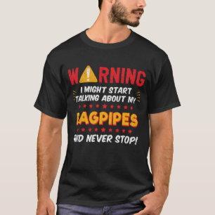 Bagpiper Joke Graphic T-Shirt