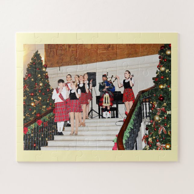 Bagpiper und Entertainer Puzzle (Horizontal)