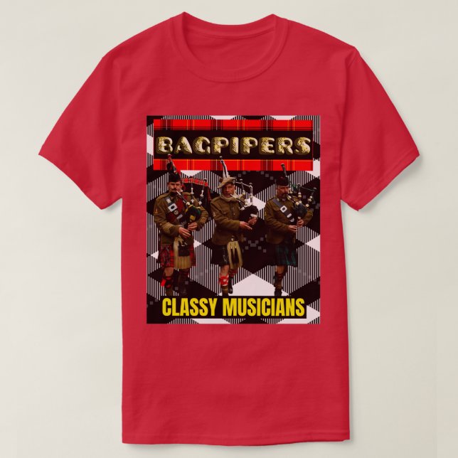 Bagpipers Classys Musicians 7 T-Shirt (Design vorne)