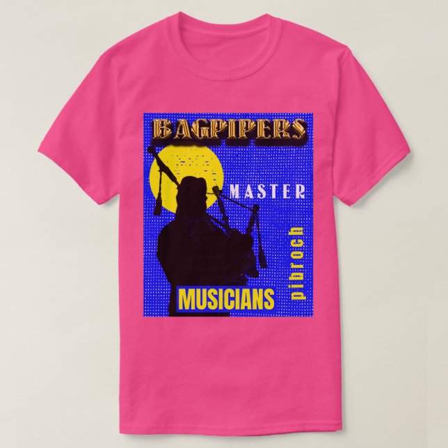 Bagpipers Master Musicians 12 T-Shirt (Design vorne)